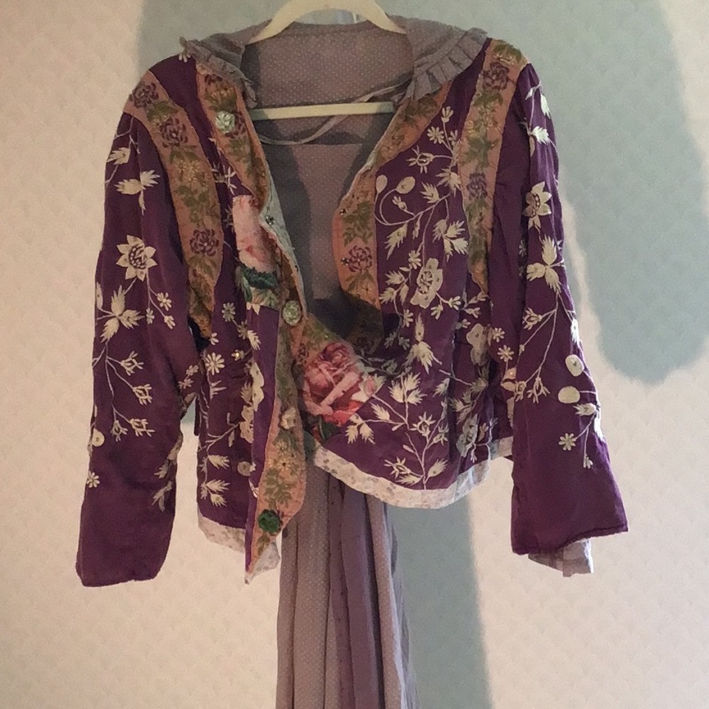 Magnolia pearl beautiful reversible jacket coat